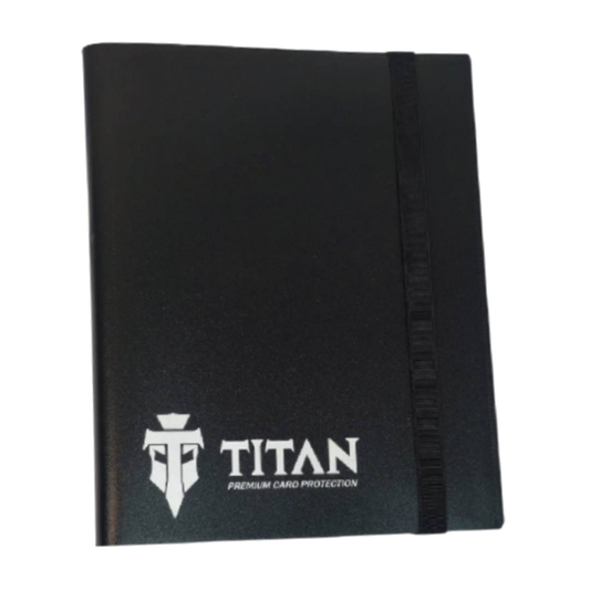 Carpetas TCG Titan Pro Negra 9 Bolsillos 360 cartas