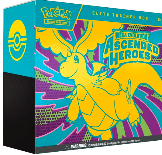 ETB Elite Trainer Box Ascended Heroes - INGLES